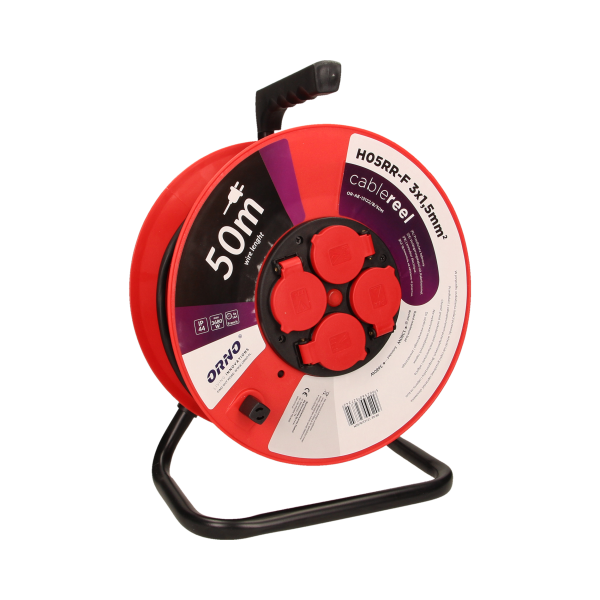 Cable reel, 16A, 50m