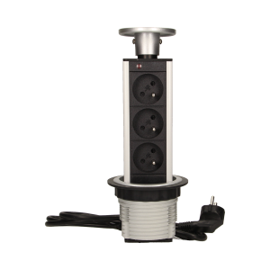 Pop up desk socket ⌀8cm with 1.8m cable