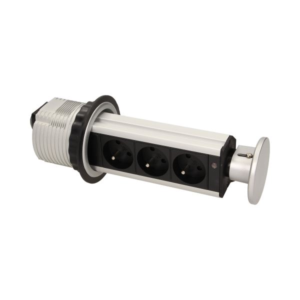 Pop up desk socket ⌀8cm with 1.8m cable