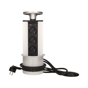 Pop up desk socket ⌀10cm with 1.8m cable