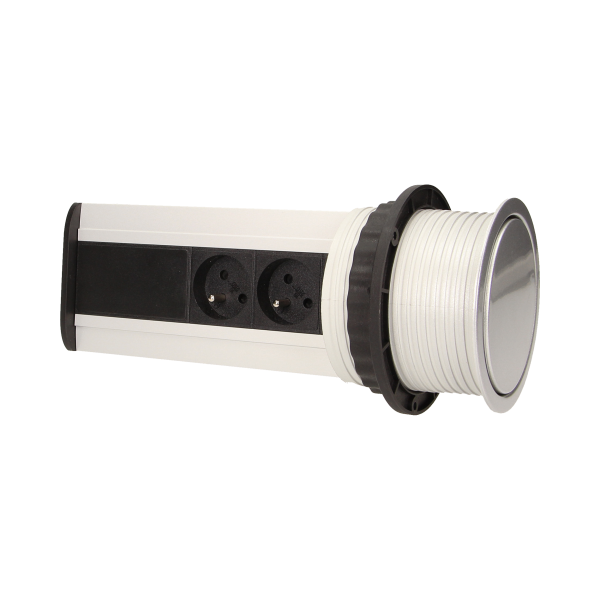 Pop up desk socket ⌀10cm with 1.8m cable