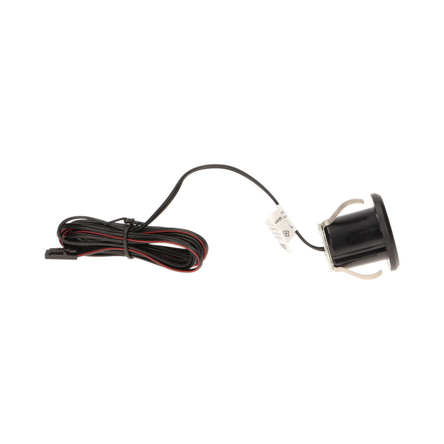 USB charger with power supply, black