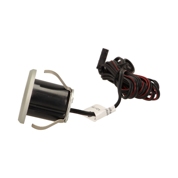 Ładowarka 2xUSB wpuszczana w blat, srebrna