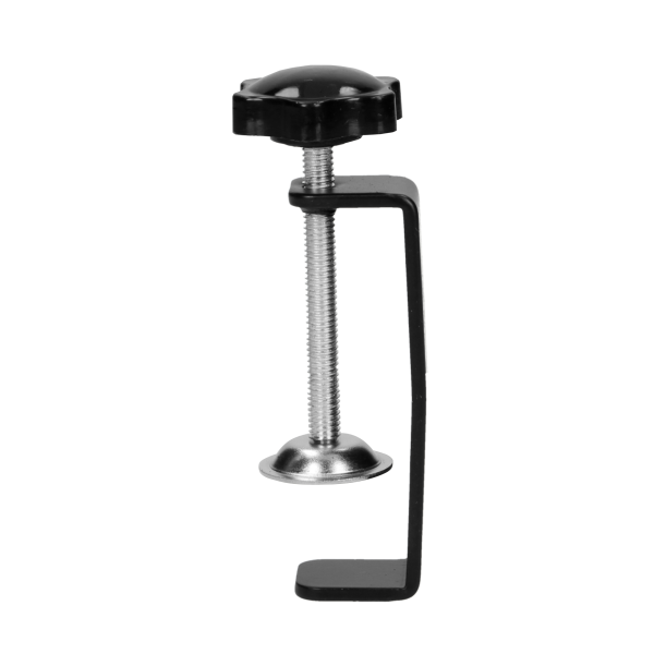 Gniazdo meblowe z uchwytem montażowym, ładowarką USB, 2 gniazda 2P+Z (Schuko), 2xUSB, przewód 3x1,5mm² - 1,4m, czarne