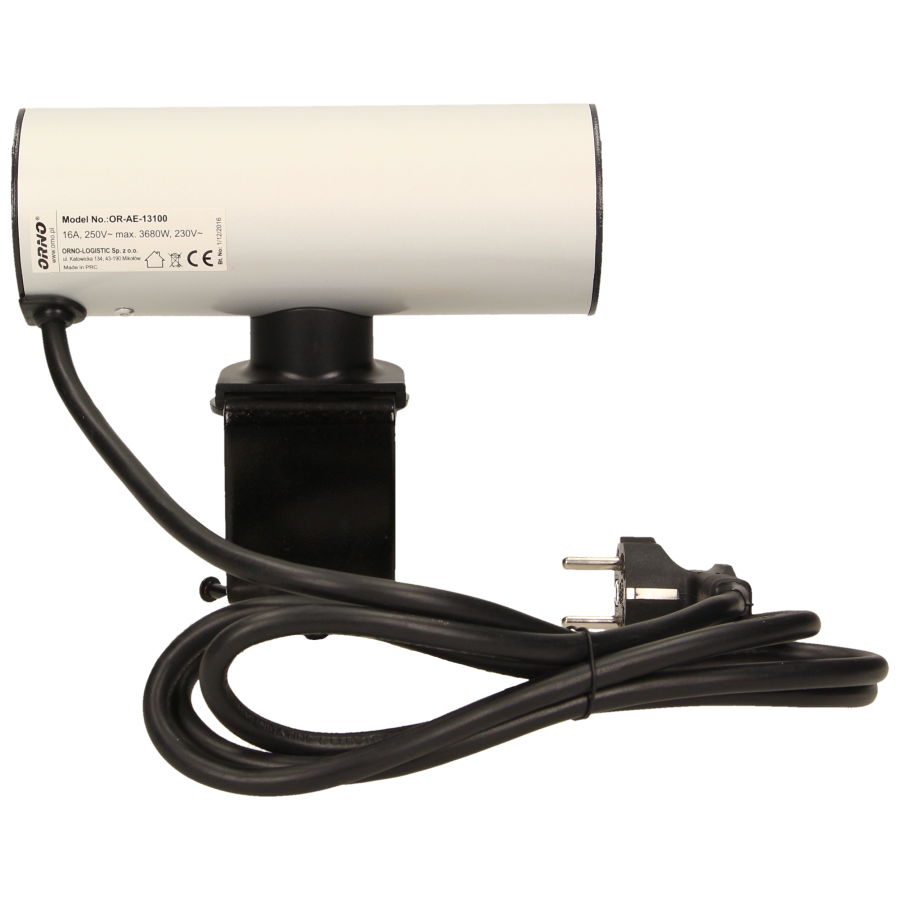 Desk socket with single clamp holder and 1.8m cable