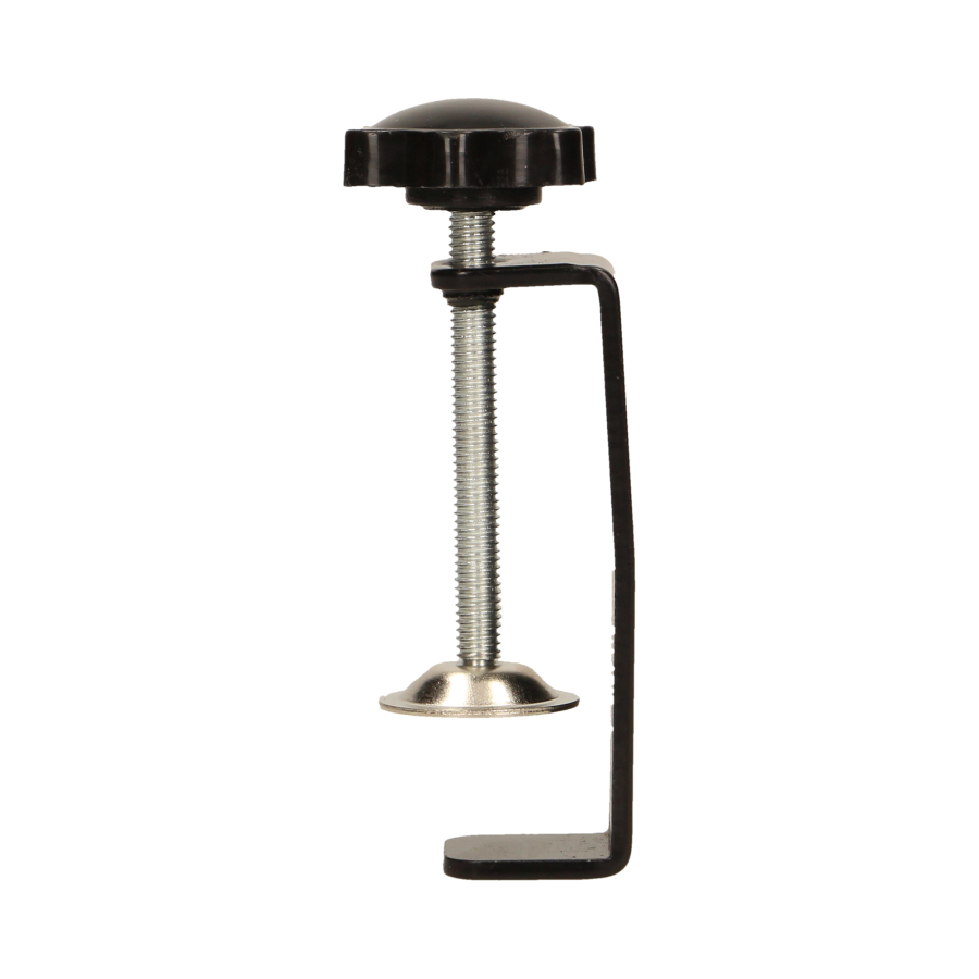 Gniazdo meblowe z uchwytem montażowym, ładowarką USB, 2 gniazda 2P+Z, 2xUSB, przewód 3x1,5mm² - 1,4m, czarne