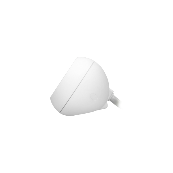 Desktop extension socket with USB chargers and clamp holders, white