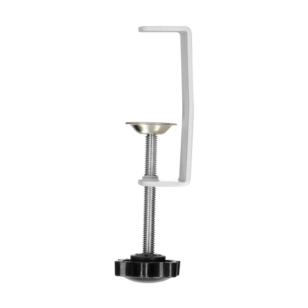 Gniazdo meblowe z uchwytem montażowym, ładowarką USB, 2 gniazda 2P+Z, 2xUSB, przewód 3x1,5mm² - 1,4m, białe