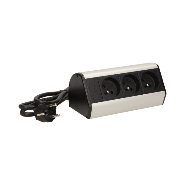 Desk socket with clamp holders and 1.8m cable