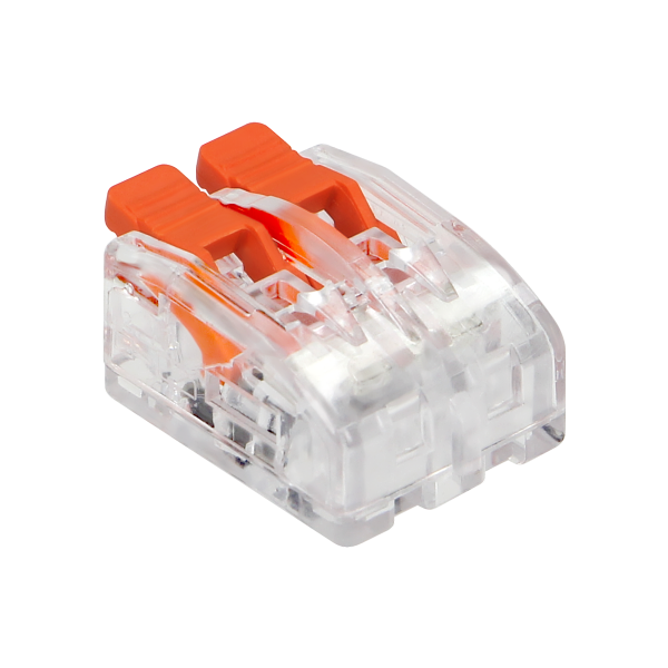 Złączka instalacyjna zaciskowa 2-przewodowa; na dowolny przewód 0,2-4mm²; IEC 450V/32A; 10 szt.