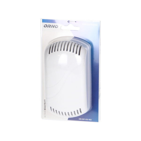 Wired electronic doorbell, 8V white