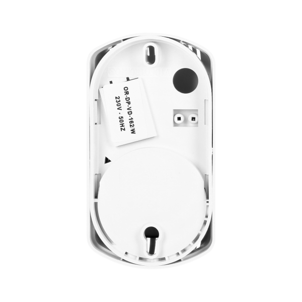 Electronic doorbell, 230V, white