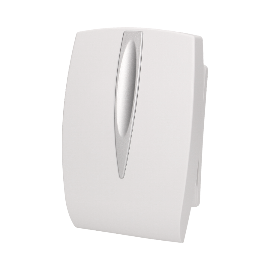 Two-tone Gong doorbell, 230V, white