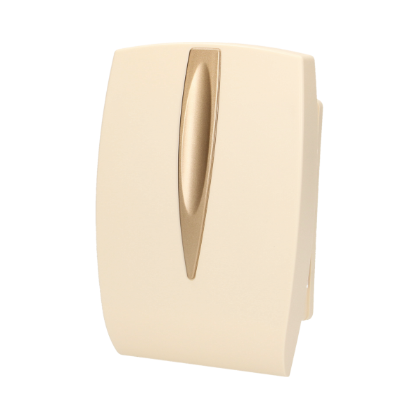 Two-tone Gong doorbell, 230V, beige