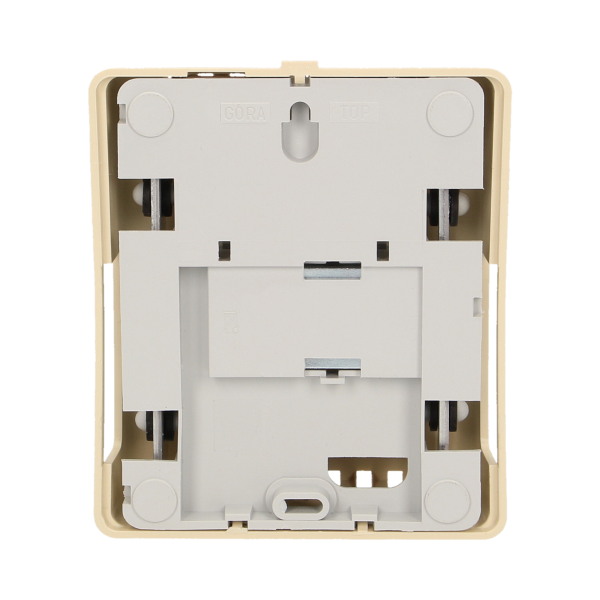 Two-tone Gong Plus doorbell, 230V, beige