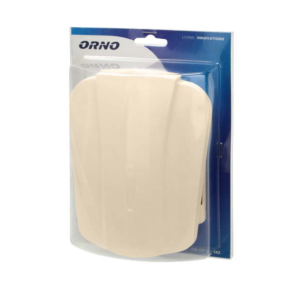 Two-tone Gong doorbell, 230V, beige