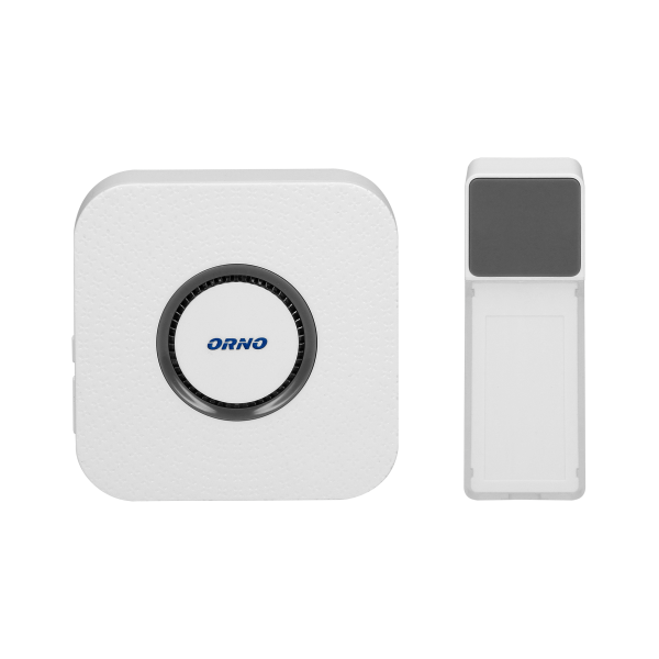 Dzwonek bezprzewodowy TORINO 2 DC, bateryjny, learning system, 58 dźwięków, 400m