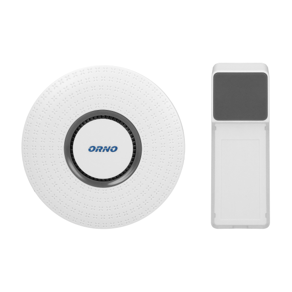 Dzwonek bezprzewodowy TORINO II AC, sieciowy, learning system, 58 dźwięków, 400m