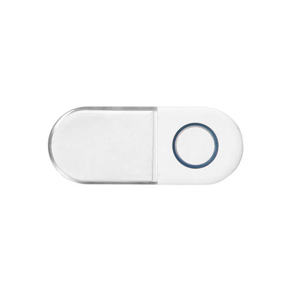 Doorbell button, battery-powered, for wireless doorbells, TELA series