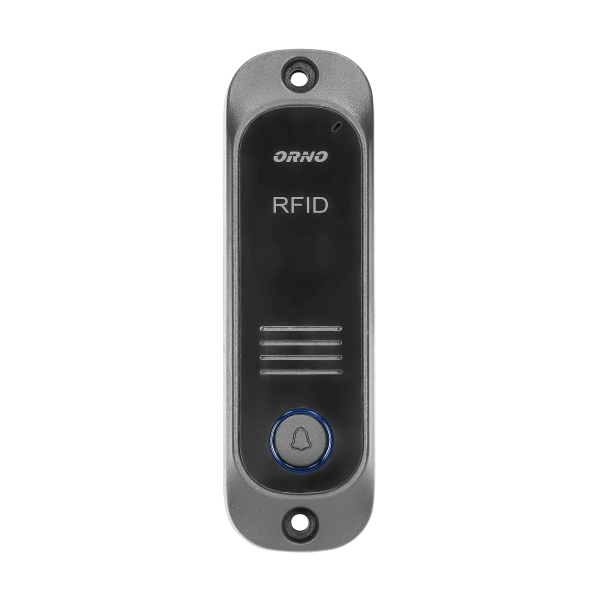 Zestaw domofonowy jednorodzinny z interkomem i czytnikiem breloków zbliżeniowych, biały AVIOR