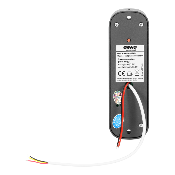 AVIOR single family doorphone set with RFID reader and intercom function, white