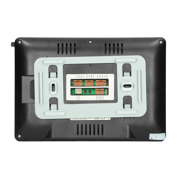 NOVEO video door phone set, LCD 7" monitor, black