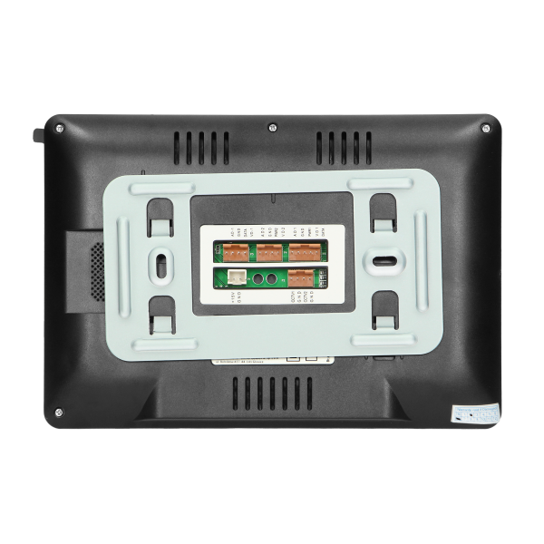 ALCOR video door phone set, LCD 7" monitor, keypad, RFID reader, black