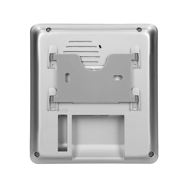 Zestaw wideodomofonowy 2-żyłowy bezsłuchawkowy, kolor, 4,3" LCD,  z czytnikiem breloków zbliżeniowych, czarny, NAOS RFID