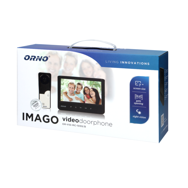 Single family videodoorphone IMAGO, 7", black
