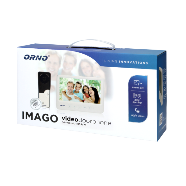 Single family videodoorphone IMAGO, 7", white