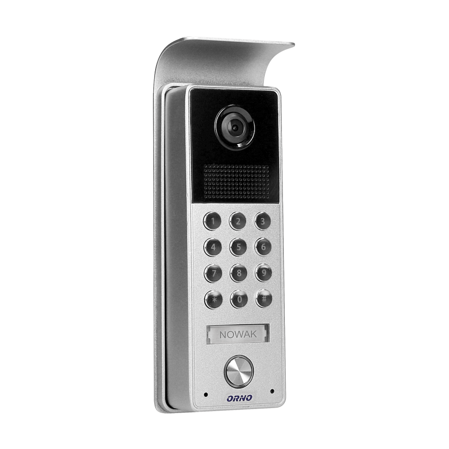 Single family video doorphone CERES with LCD 7" monitor and a code lock