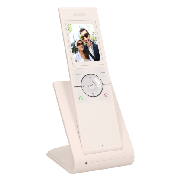 Single family wireless videodoorphone SEMIS MEMO 2,4"