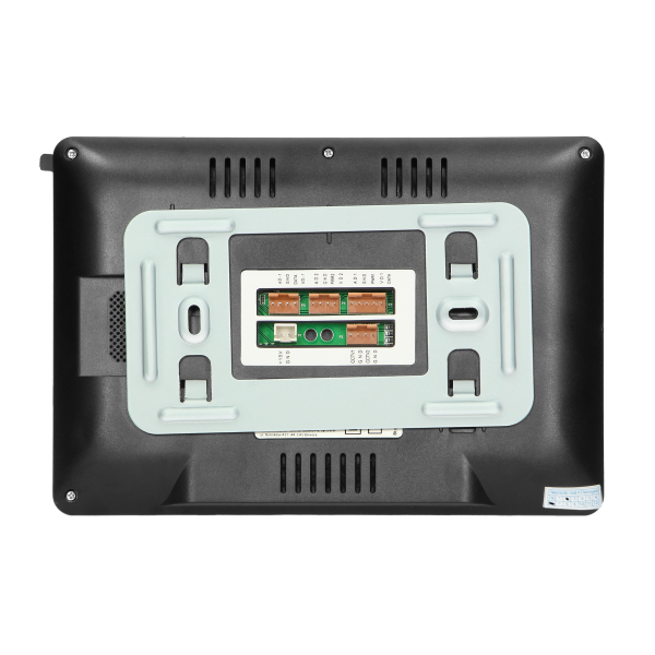 NOVEO MULTI2 two-family video door phone set, LCD 7" monitor, black