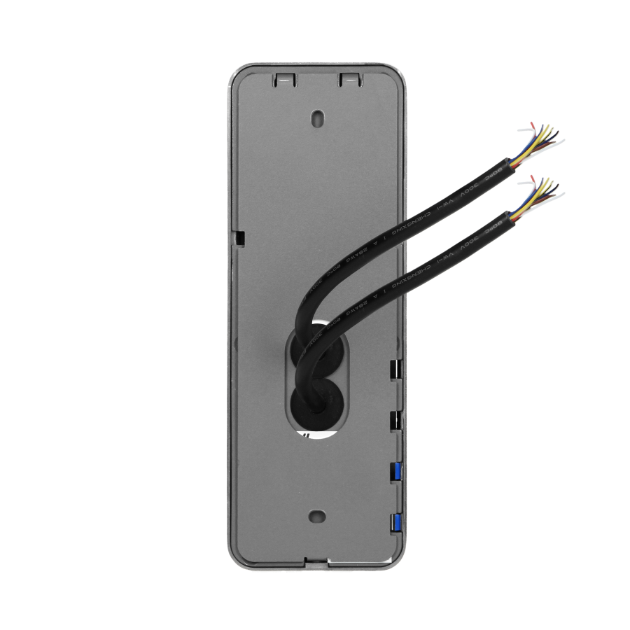 NOVEO MULTI2 two-family video door phone set, LCD 7" monitor, black