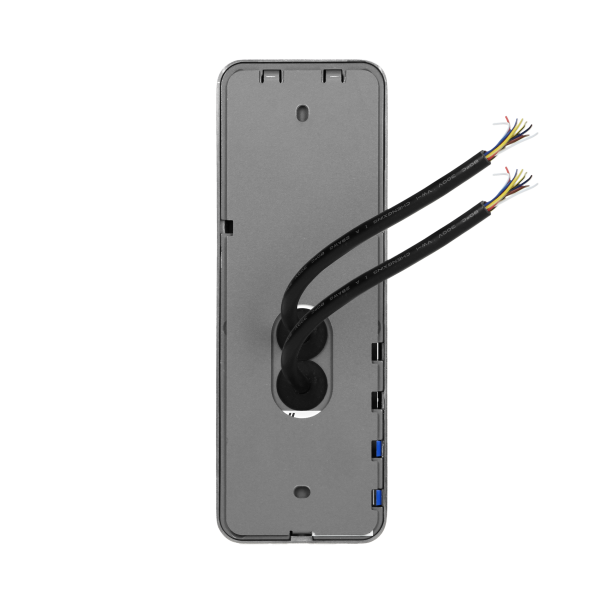 NOVEO MULTI2 two-family video door phone set, LCD 7" monitor, black