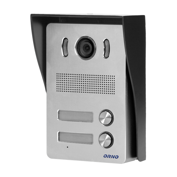 Zestaw wideodomofonowy 2-rodzinny bezsłuchawkowy, kolor,  LCD 7", z czytnikiem breloków zbliżeniowych, interkom, natynkowy, INDI MULTI N