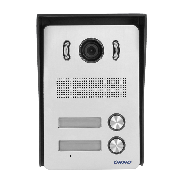 Zestaw wideodomofonowy 2-rodzinny bezsłuchawkowy, kolor,  LCD 7", z czytnikiem breloków zbliżeniowych, interkom, natynkowy, INDI MULTI N