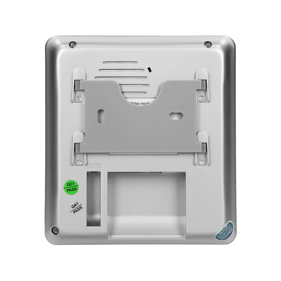 Handset-free, LCD video monitor, multicolor, 4.3", for the extension of NAOS series, gate opening function