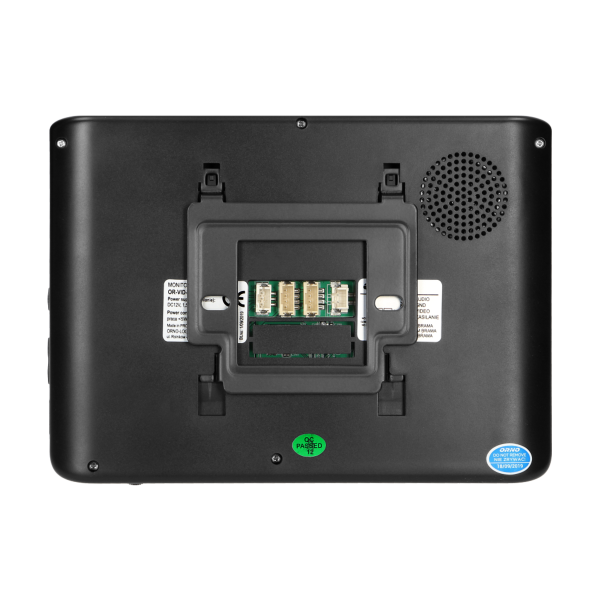 Video monitor 7" for extension of videodoorphone, IMAGO series, black