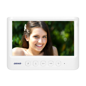 Video monitor 7" for extension of videodoorphone, IMAGO series, white