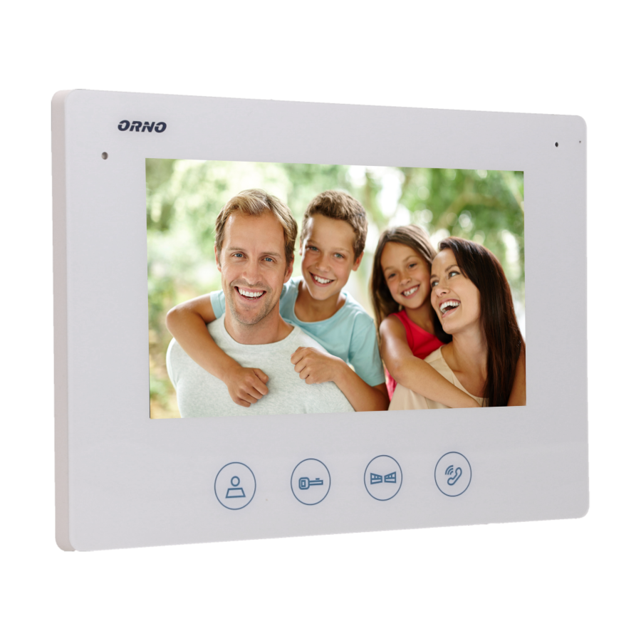 Video monitor 7" for extension of videodoorphone, CERES series