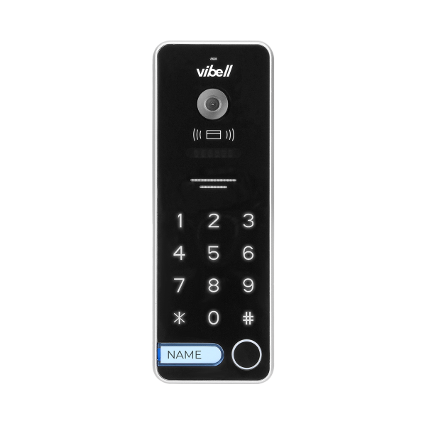 Video camera for the extension of VIBELL series, with keypad