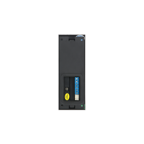 Outdoor unit with wide-angle, multi-color camera and RFID reader, vandal-proof, for the extension of APPOS series.