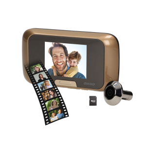 Electronic door viewer with recording function