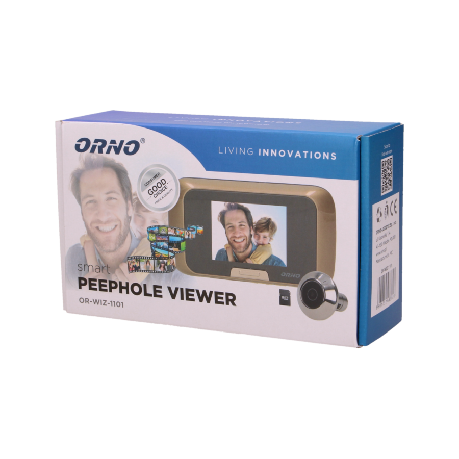 Electronic door viewer with recording function