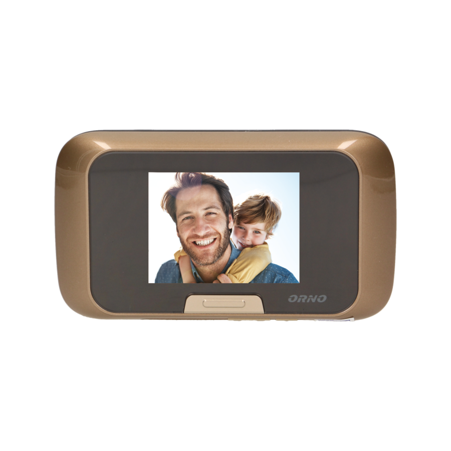 Electronic door viewer with recording function