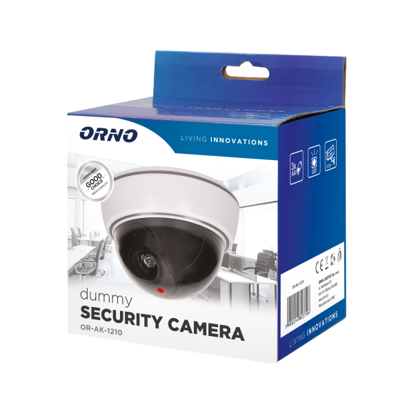 Dummy security CCTV camera, battery operated