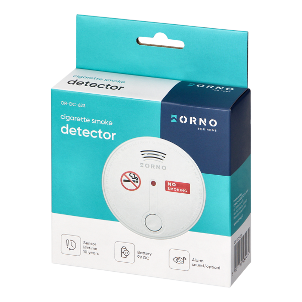 Battery operated cigarette smoke detector