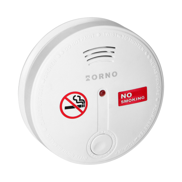 Battery operated cigarette smoke detector