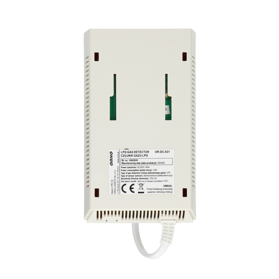 LPG gas detector 230VAC